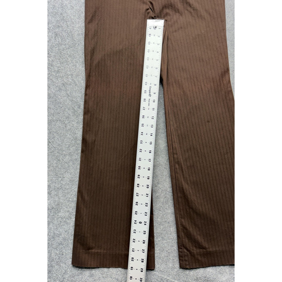 Vintage Gapstretch Pants Womens 2R Brown Modern Fit Flare Stretch Trousers Y2K - Picture 7 of 16